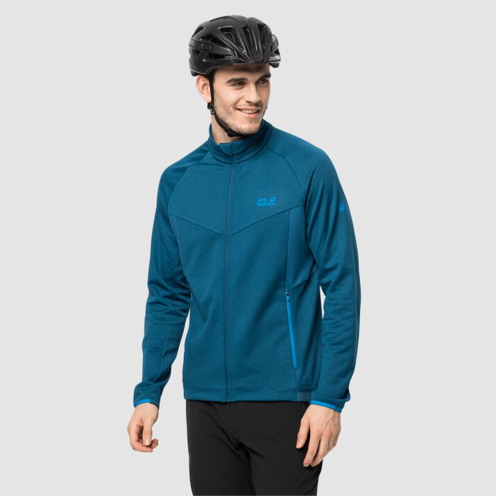 Chamarra Ciclismo Jack Wolfskin Resilience Hombre Azul Marino Mexico-4281371